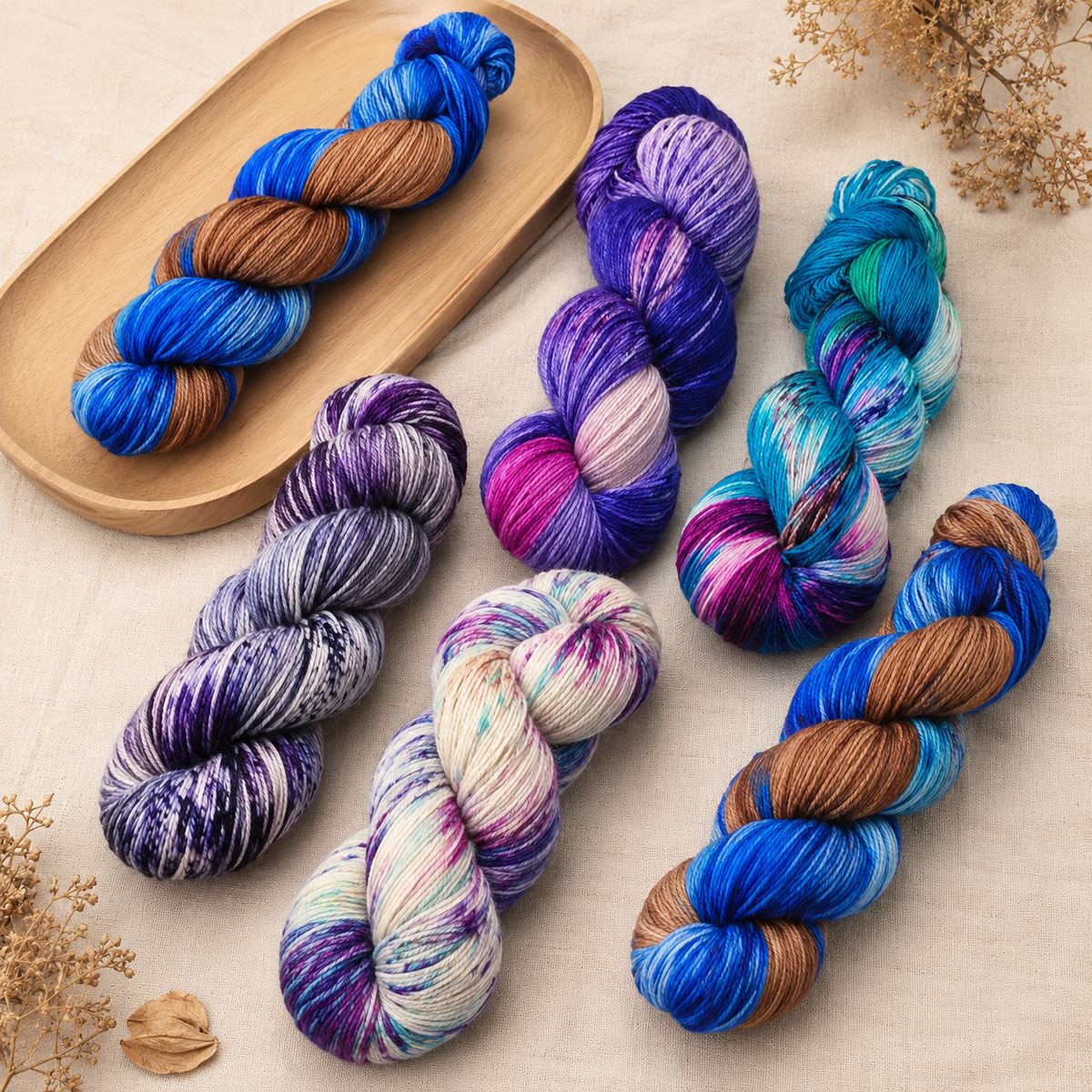 Hand Dyed Yarn