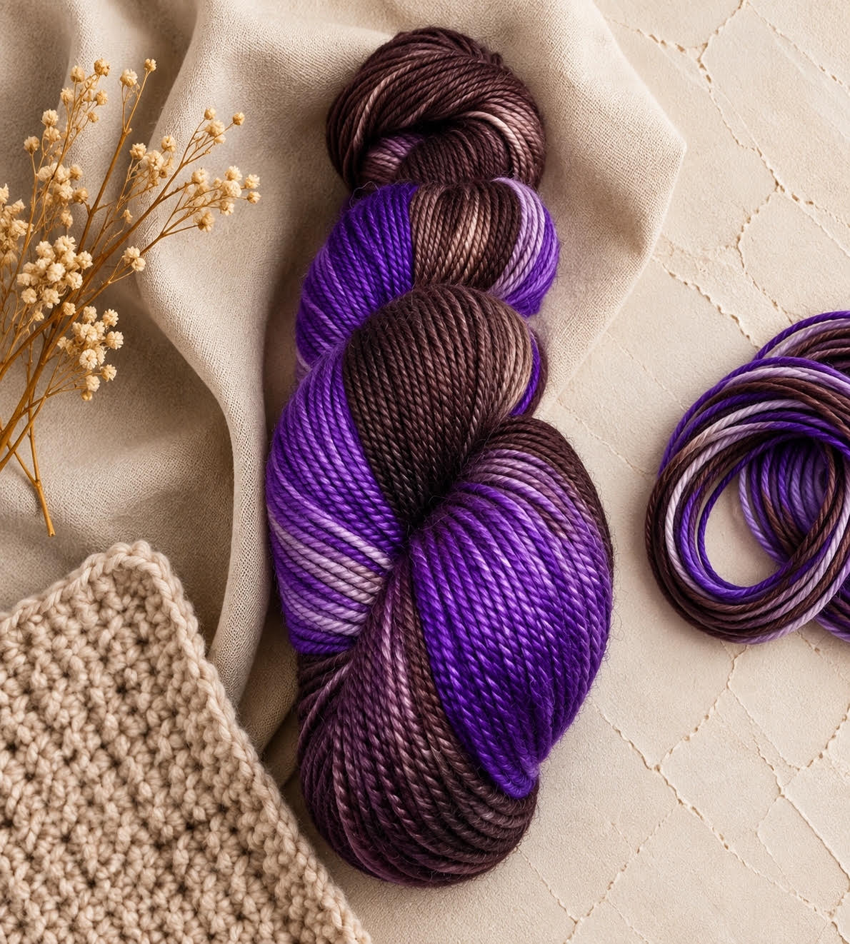 Ravenwood — Hand-Dyed Yarn | Charmed Comforts