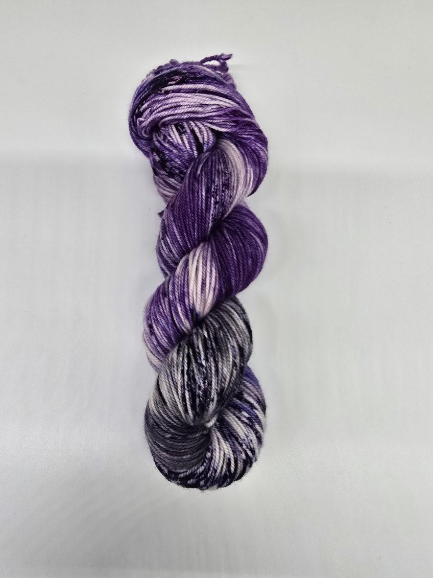 Purple Haze — Hand-Dyed Yarn | Charmed Comforts