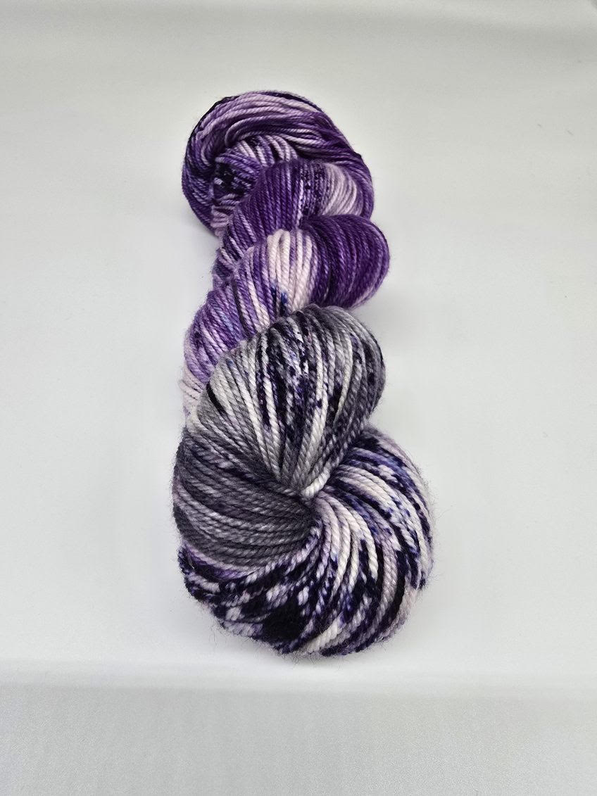 Purple Haze — Hand-Dyed Yarn | Charmed Comforts