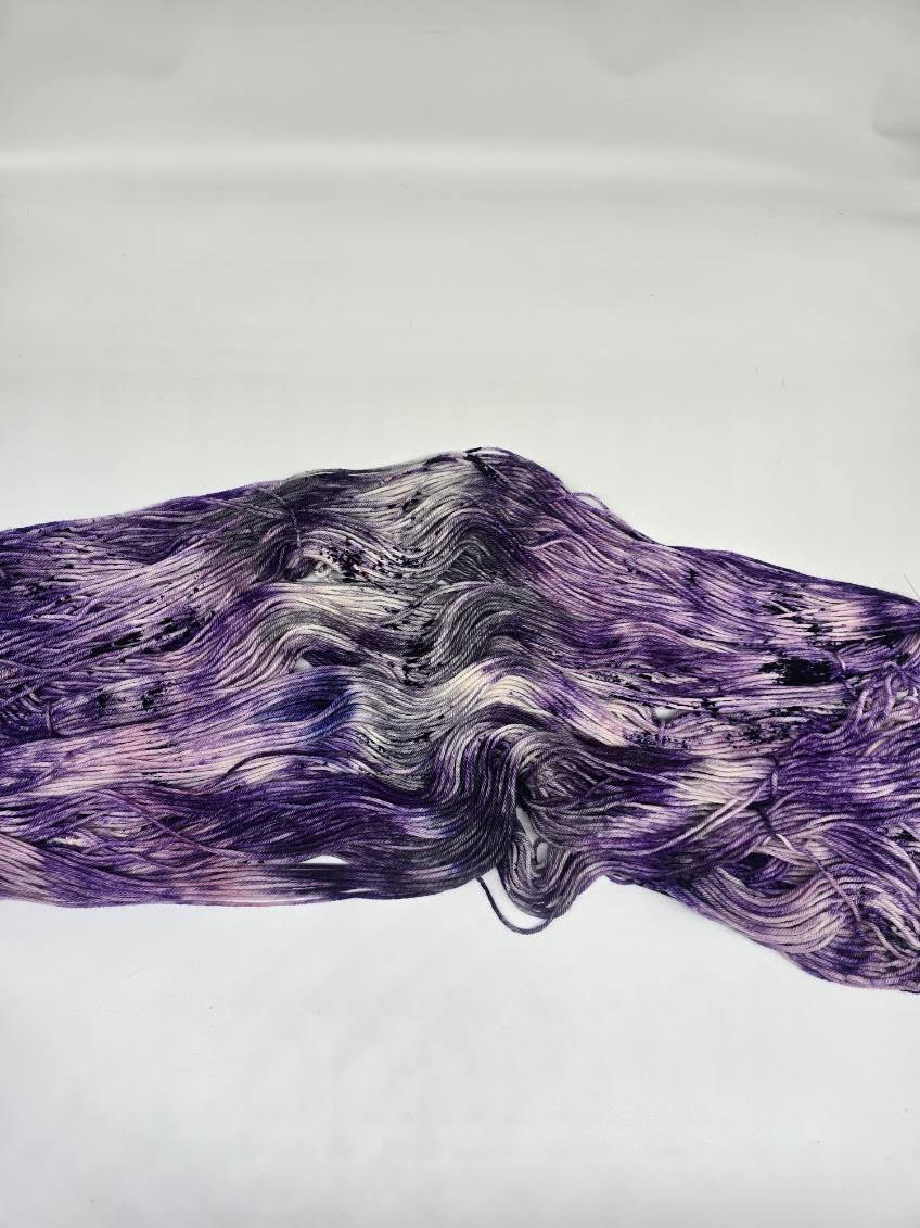 Purple Haze — Hand-Dyed Yarn | Charmed Comforts