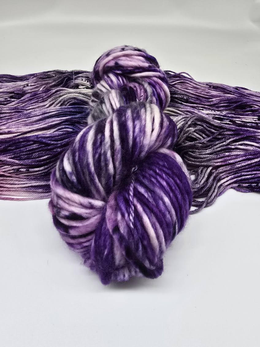Purple Haze — Hand-Dyed Yarn | Charmed Comforts