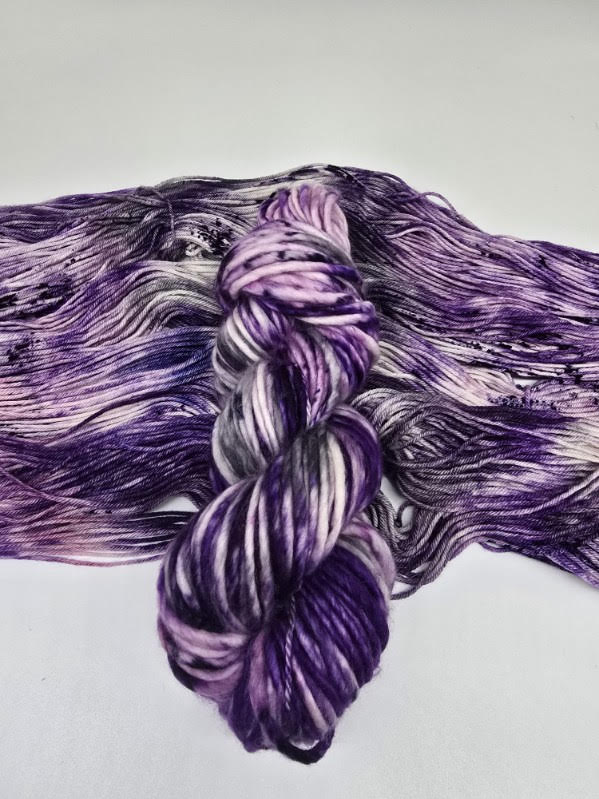 Purple Haze — Hand-Dyed Yarn | Charmed Comforts